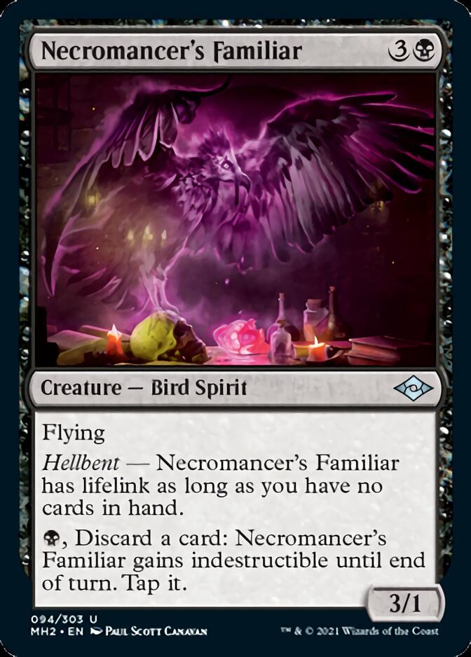 Necromancer's Familiar [Modern Horizons 2] | Cracking-Singles