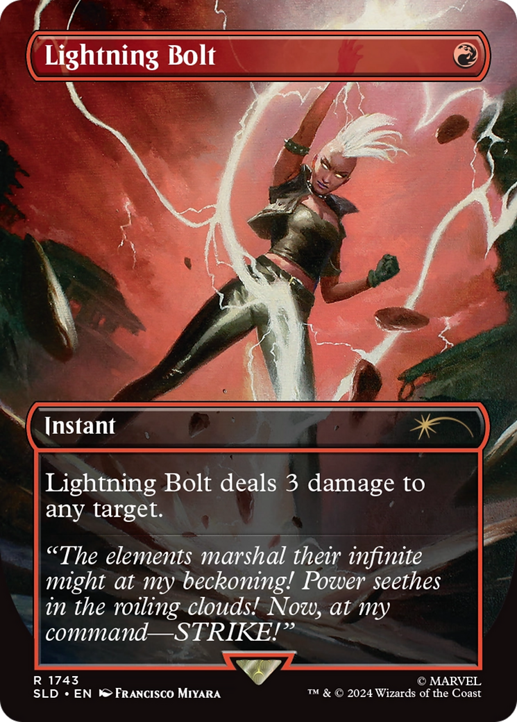 Lightning Bolt (1743) (Rainbow Foil) [Secret Lair Drop Series] | Cracking-Singles