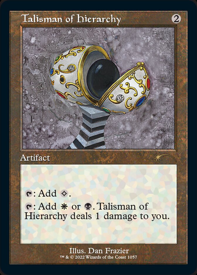 Talisman of Hierarchy (Foil Etched) [Secret Lair Drop Series] | Cracking-Singles