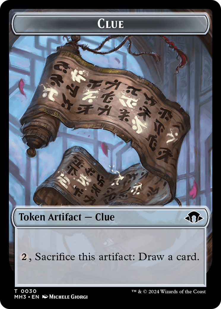 Clue Token [Modern Horizons 3 Tokens] | Cracking-Singles