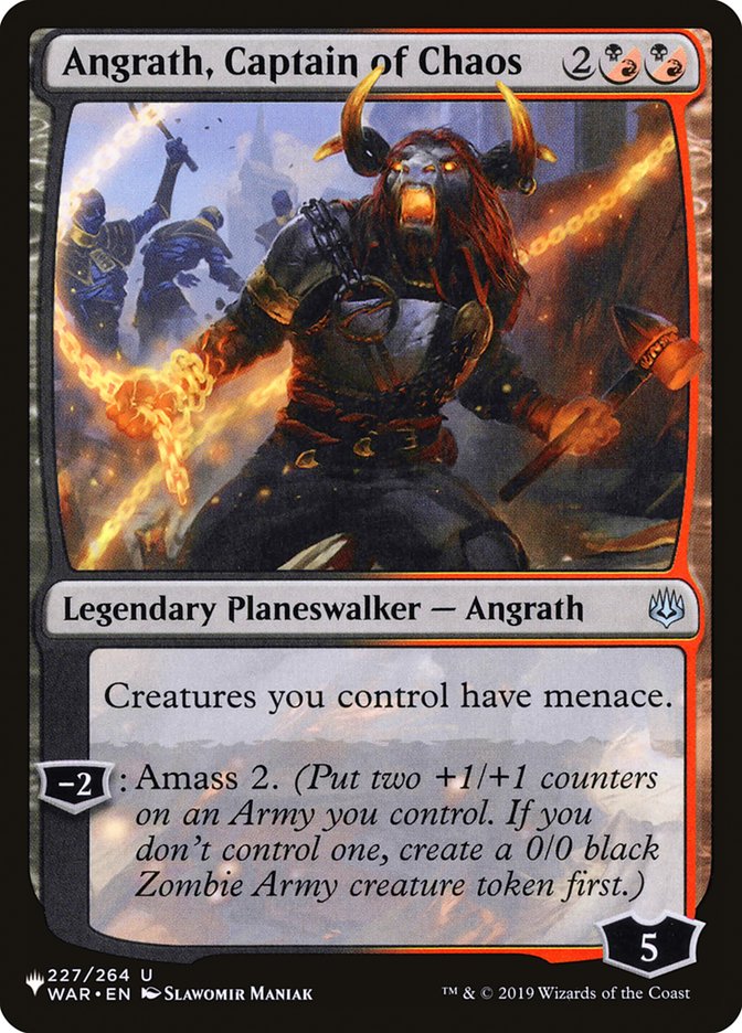 Angrath, Captain of Chaos [The List] | Cracking-Singles