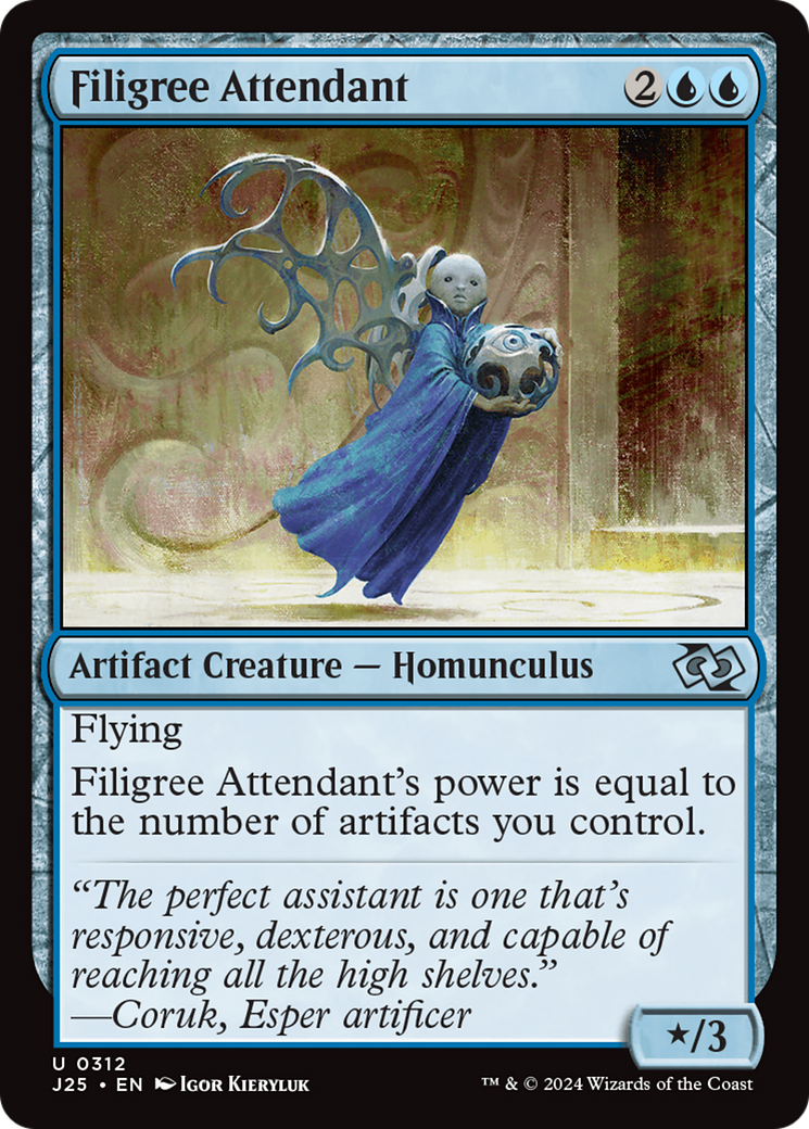 Filigree Attendant [Foundations Jumpstart] | Cracking-Singles