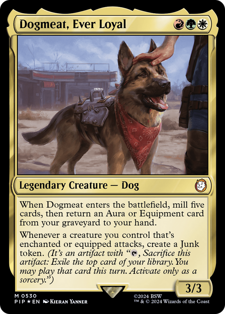 Dogmeat, Ever Loyal (Surge Foil) [Fallout] | Cracking-Singles