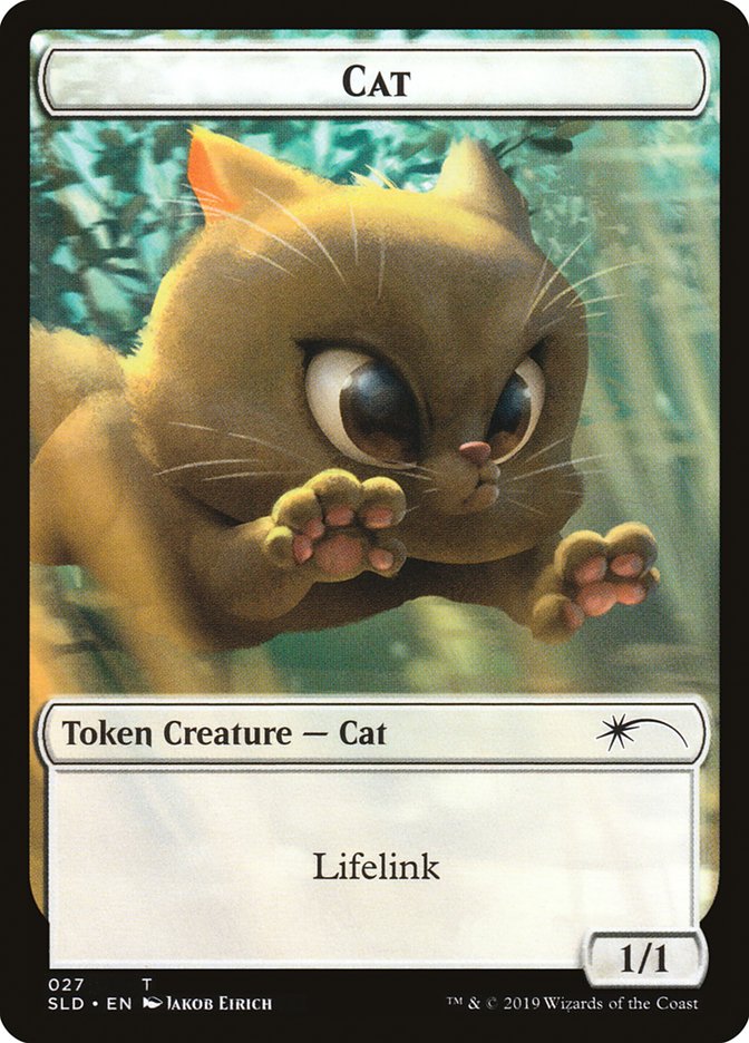 Cat (27) // Cat (28) Double-Sided Token [Secret Lair Drop Series] | Cracking-Singles