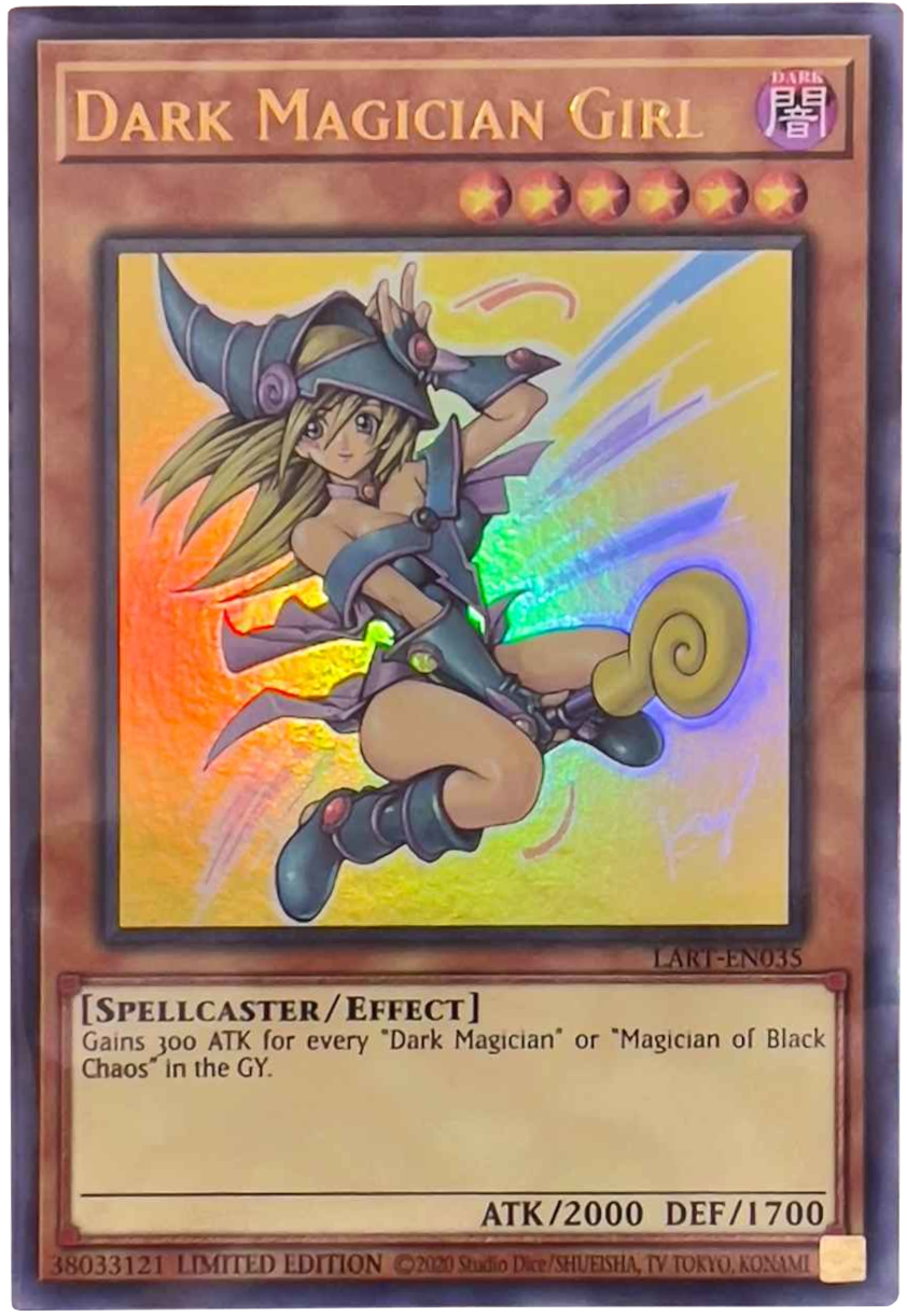 Dark Magician Girl [LART-EN035] Ultra Rare | Cracking-Singles