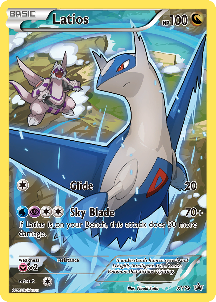 Latios (XY79) (Full Art Promo) [XY: Black Star Promos] | Cracking-Singles