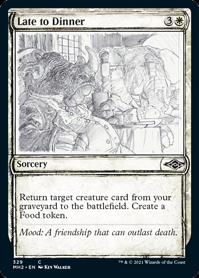 Late to Dinner (Sketch) [Modern Horizons 2] | Cracking-Singles