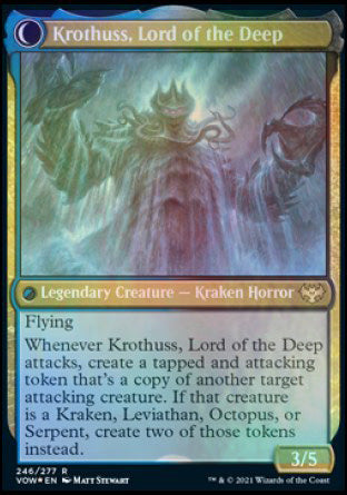 Runo Stromkirk // Krothuss, Lord of the Deep [Innistrad: Crimson Vow Prerelease Promos] | Cracking-Singles