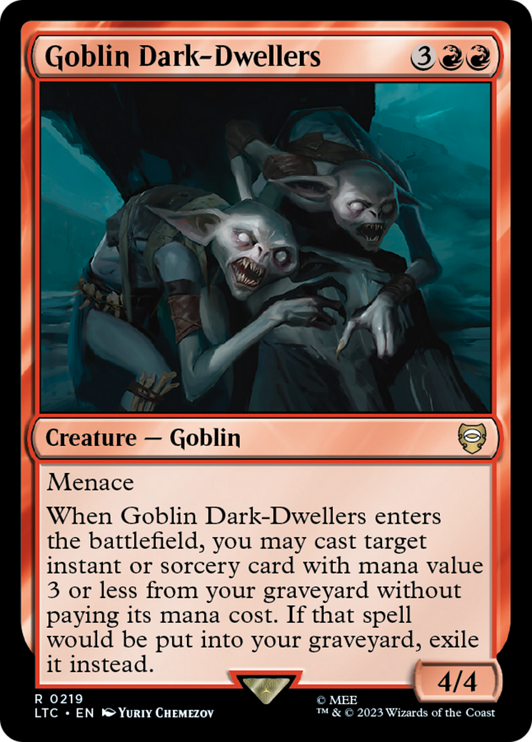 Goblin Dark-Dwellers [The Lord of the Rings: Tales of Middle-Earth Commander] | Cracking-Singles