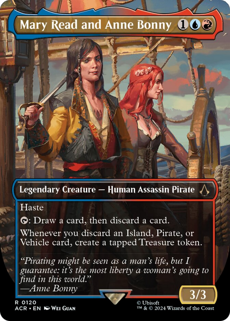 Mary Read and Anne Bonny (Borderless) [Assassin's Creed] | Cracking-Singles