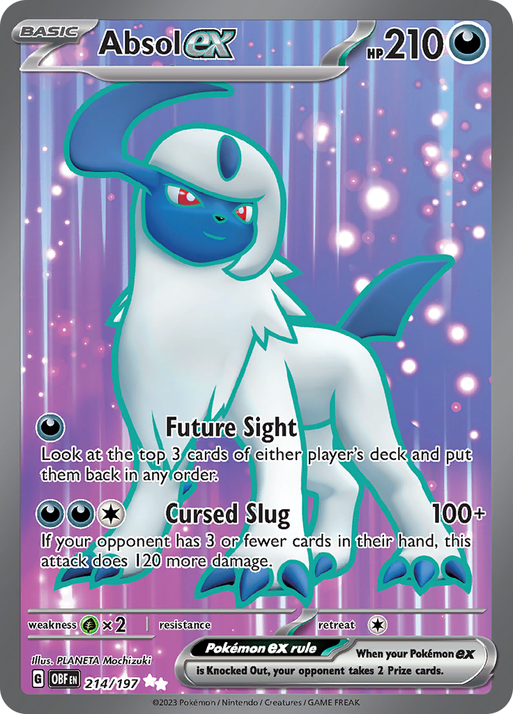 Absol ex (214/197) [Scarlet & Violet: Obsidian Flames] | Cracking-Singles