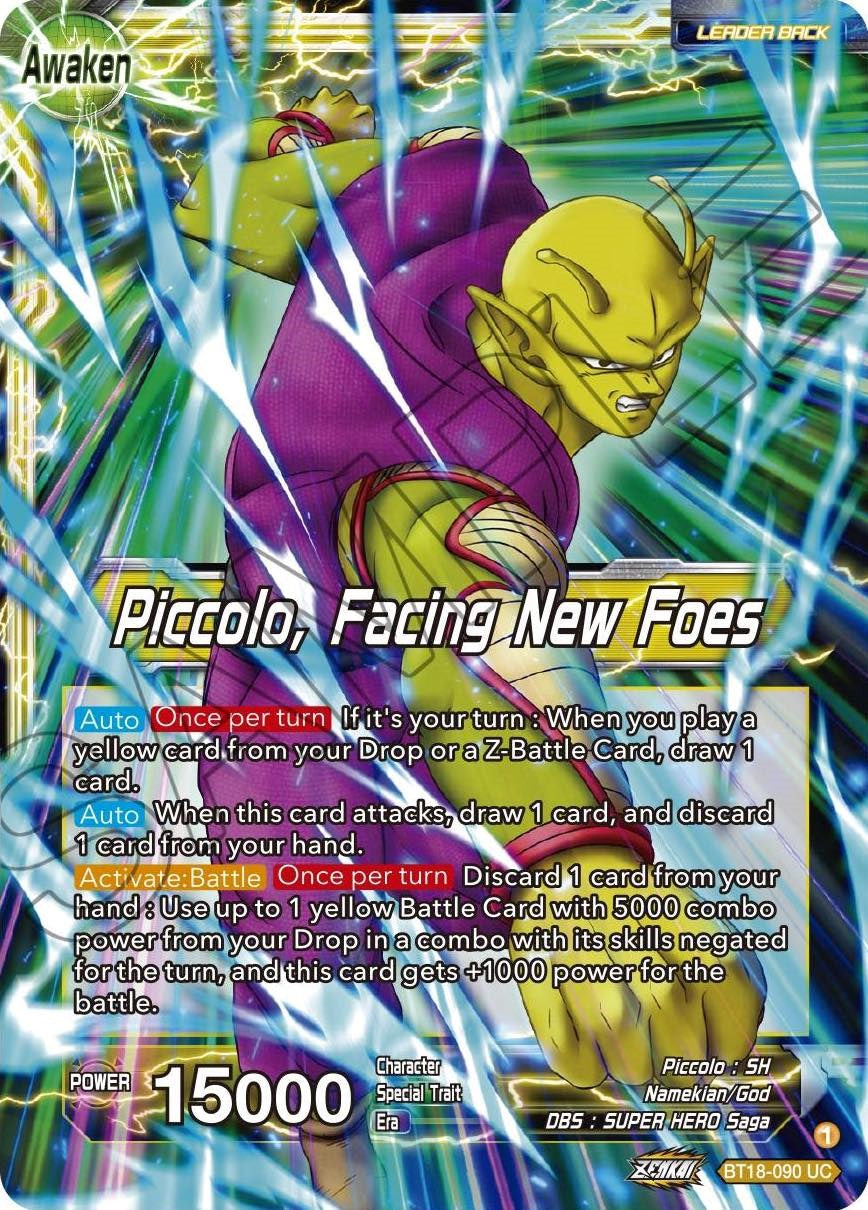 Piccolo // Piccolo, Facing New Foes (BT18-090) [Promotion Cards] | Cracking-Singles