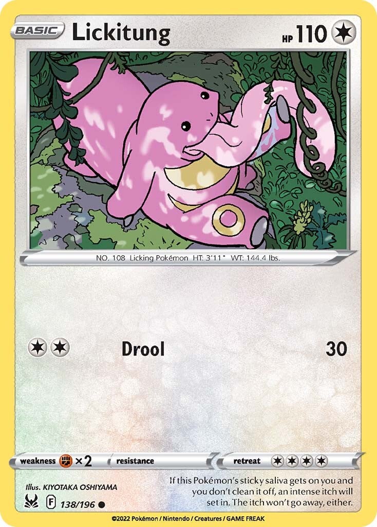 Lickitung (138/196) [Sword & Shield: Lost Origin] | Cracking-Singles