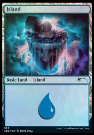 Island (Mill) (552) [Secret Lair Drop Promos] | Cracking-Singles