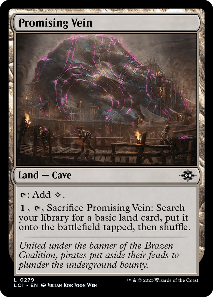 Promising Vein [The Lost Caverns of Ixalan] | Cracking-Singles