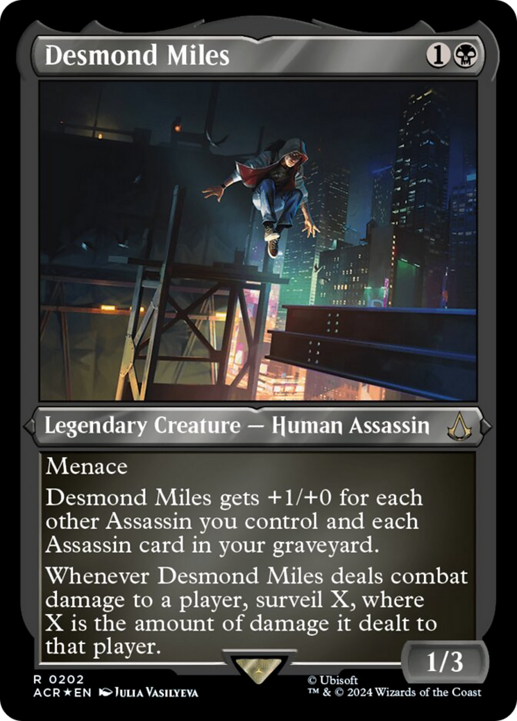 Desmond Miles (Foil Etched) [Assassin's Creed] | Cracking-Singles