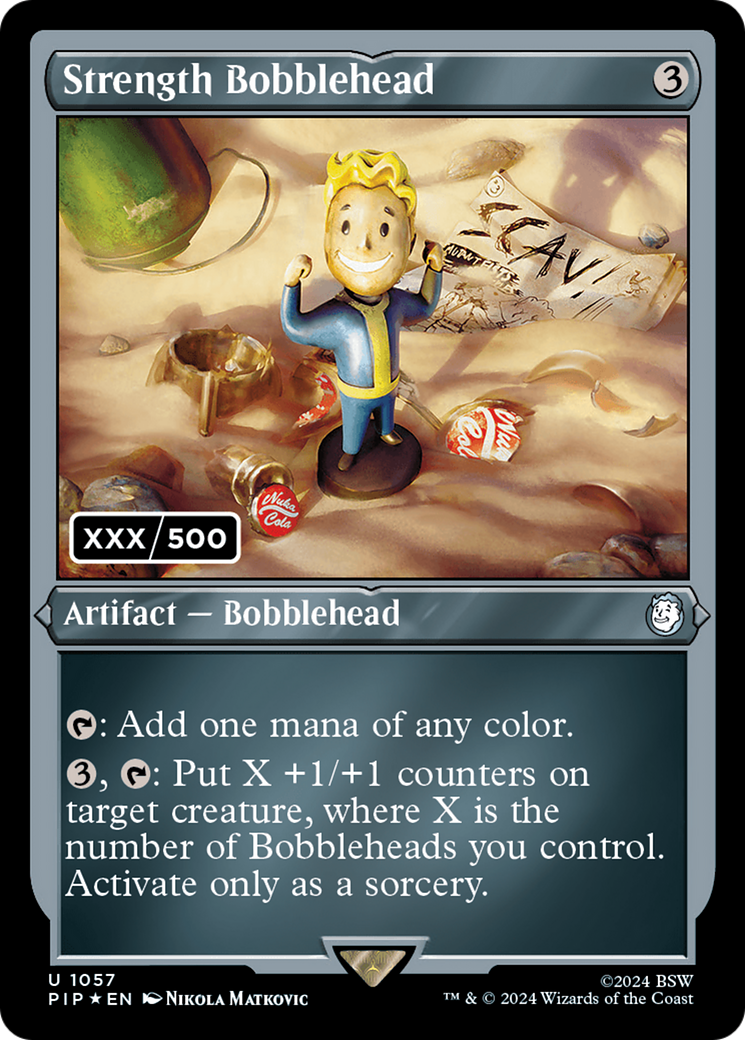 Strength Bobblehead (Serial Numbered) [Fallout] | Cracking-Singles