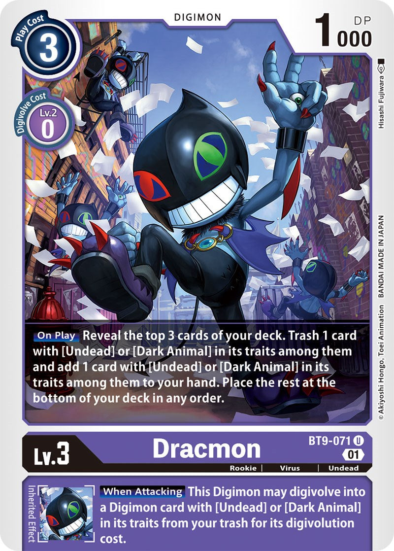 Dracmon [BT9-071] [X Record] | Cracking-Singles