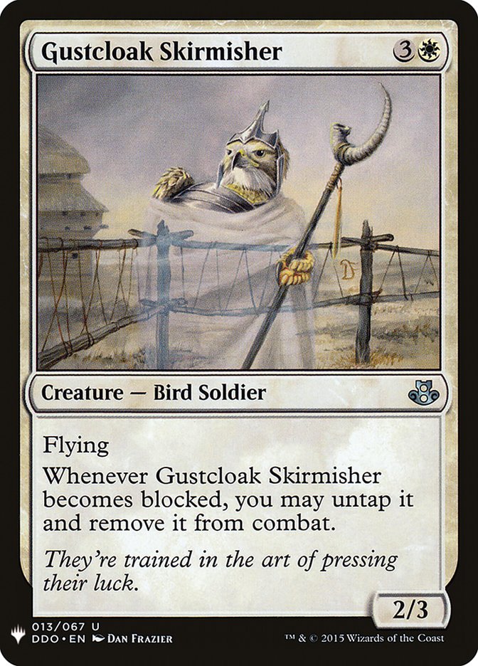 Gustcloak Skirmisher [Mystery Booster] | Cracking-Singles