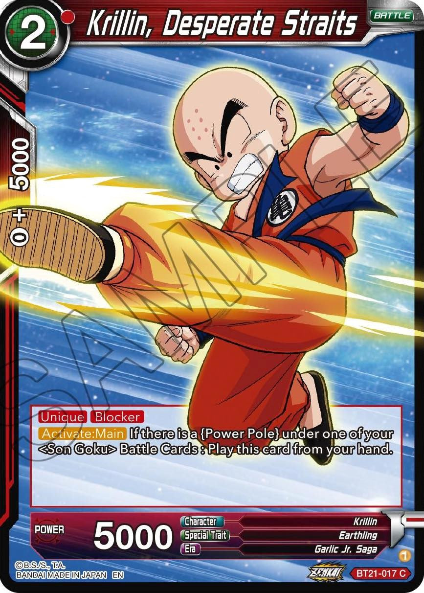 Krillin, Desperate Straits (BT21-017) [Wild Resurgence] | Cracking-Singles