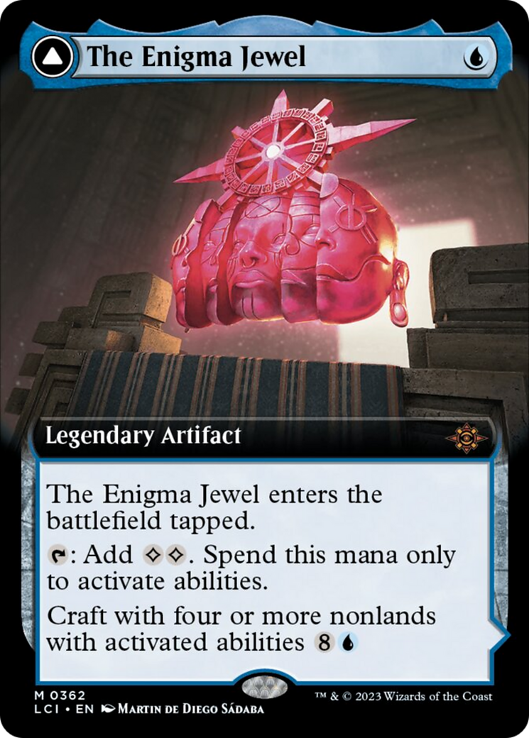 The Enigma Jewel // Locus of Enlightenment (Extended Art) [The Lost Caverns of Ixalan] | Cracking-Singles