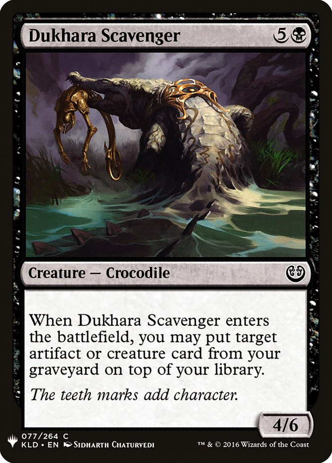 Dukhara Scavenger [Mystery Booster] | Cracking-Singles