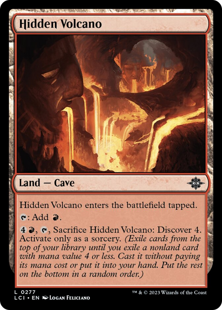 Hidden Volcano [The Lost Caverns of Ixalan] | Cracking-Singles