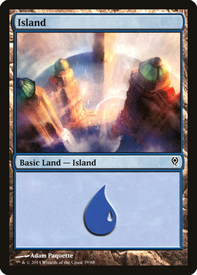 Island (39) [Duel Decks: Jace vs. Vraska] | Cracking-Singles