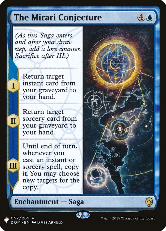 The Mirari Conjecture [Mystery Booster] | Cracking-Singles