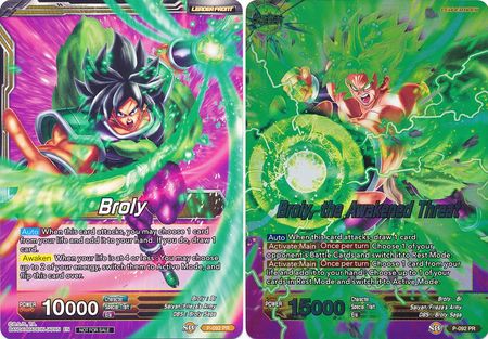 Broly // Broly, the Awakened Threat (Broly Pack Vol. 1) (P-092) [Promotion Cards] | Cracking-Singles