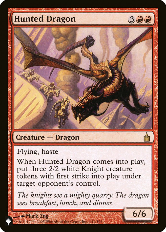 Hunted Dragon [The List] | Cracking-Singles