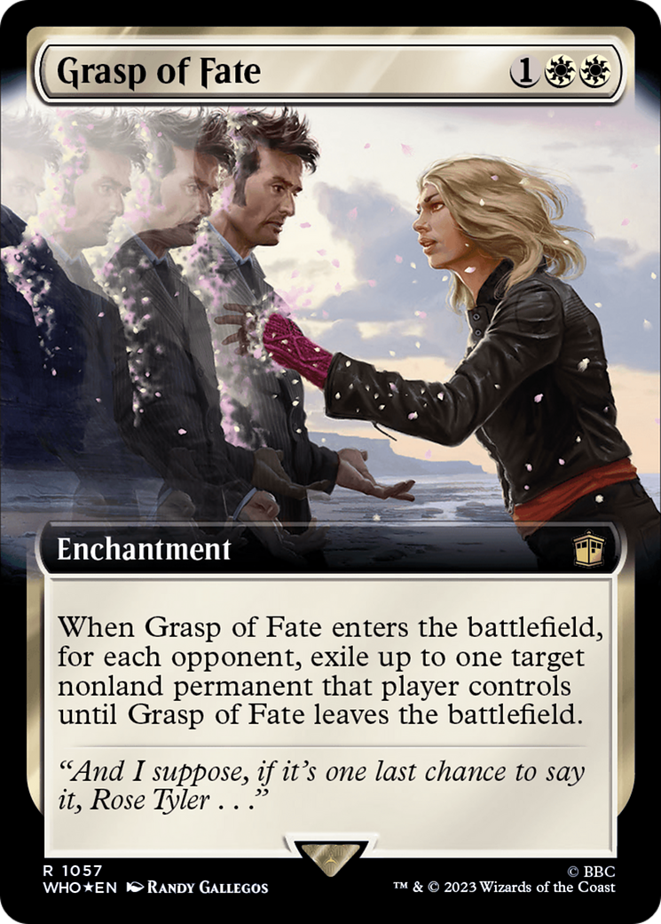 Grasp of Fate (Extended Art) (Surge Foil) [Doctor Who] | Cracking-Singles