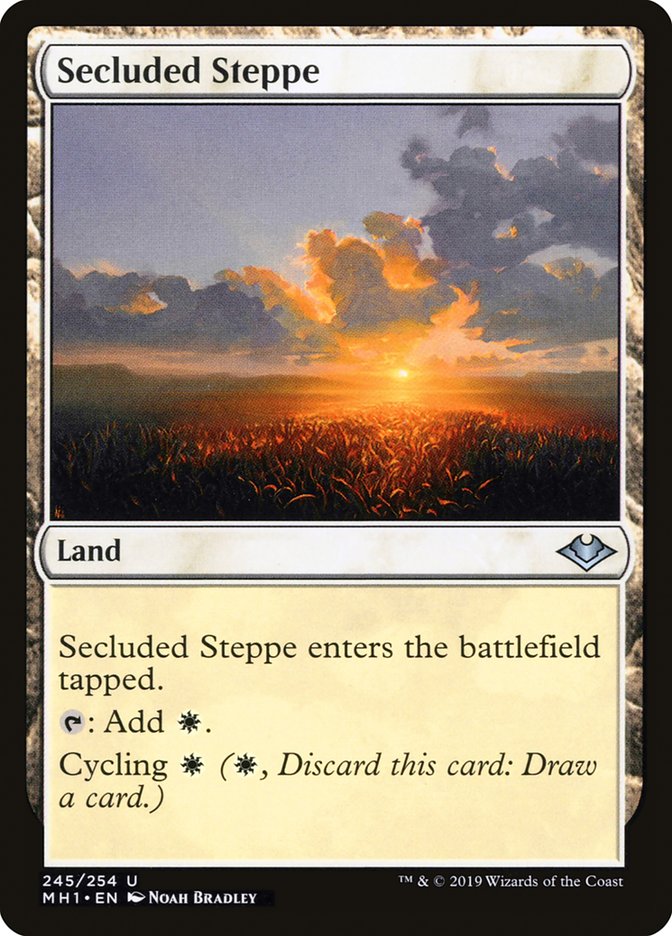 Secluded Steppe [Modern Horizons] | Cracking-Singles