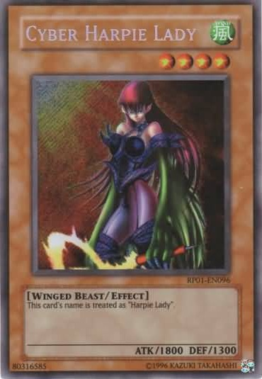 Cyber Harpie Lady [RP01-EN096] Secret Rare | Cracking-Singles