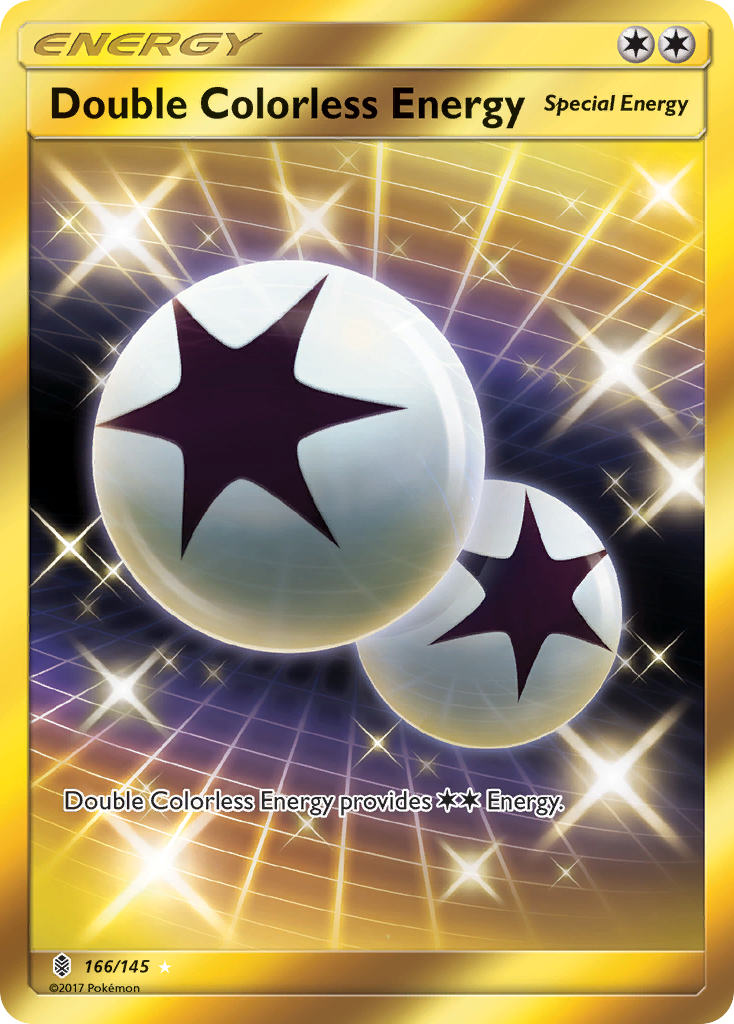 Double Colorless Energy (166/145) [Sun & Moon: Guardians Rising] | Cracking-Singles