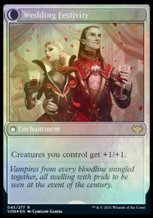 Wedding Announcement // Wedding Festivity [Innistrad: Crimson Vow Prerelease Promos] | Cracking-Singles