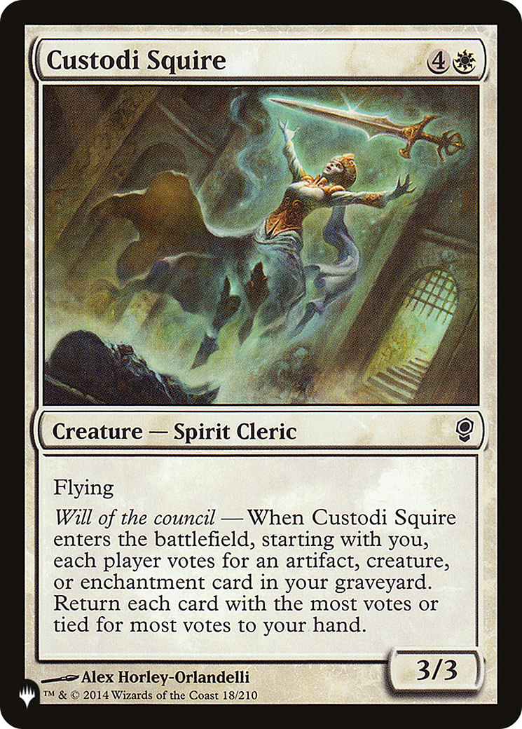 Custodi Squire [The List Reprints] | Cracking-Singles