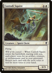 Custodi Squire [The List Reprints] | Cracking-Singles