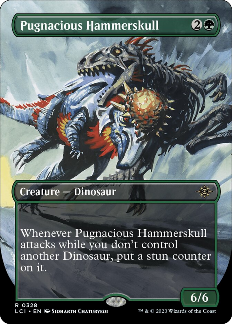 Pugnacious Hammerskull (Borderless) [The Lost Caverns of Ixalan] | Cracking-Singles