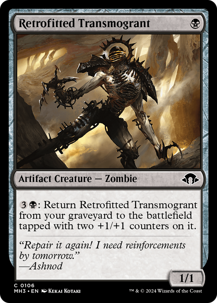 Retrofitted Transmogrant [Modern Horizons 3] | Cracking-Singles