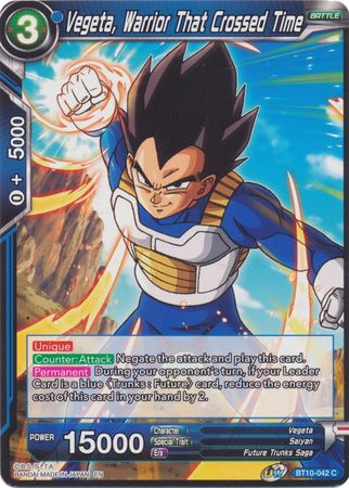 Vegeta, Warrior That Crossed Time (BT10-042) [Rise of the Unison Warrior 2nd Edition] | Cracking-Singles