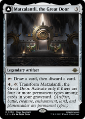 Matzalantli, the Great Door // The Core [The Lost Caverns of Ixalan] | Cracking-Singles