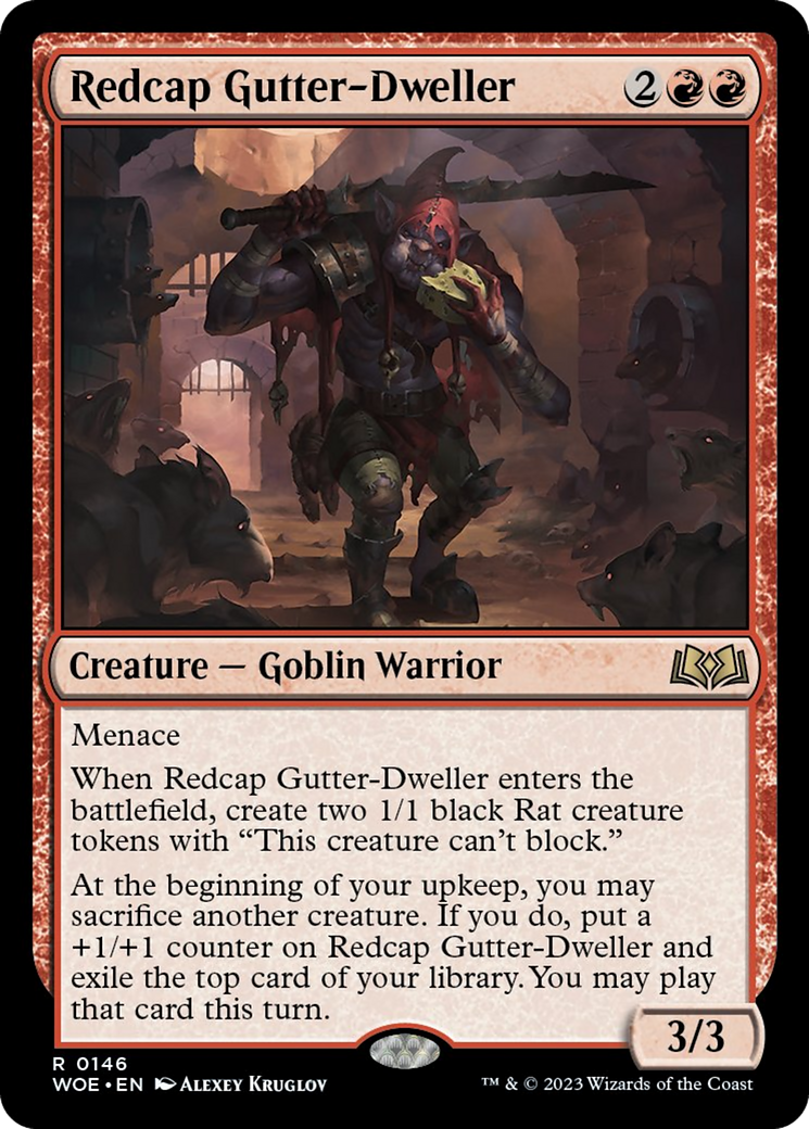 Redcap Gutter-Dweller [Wilds of Eldraine] | Cracking-Singles