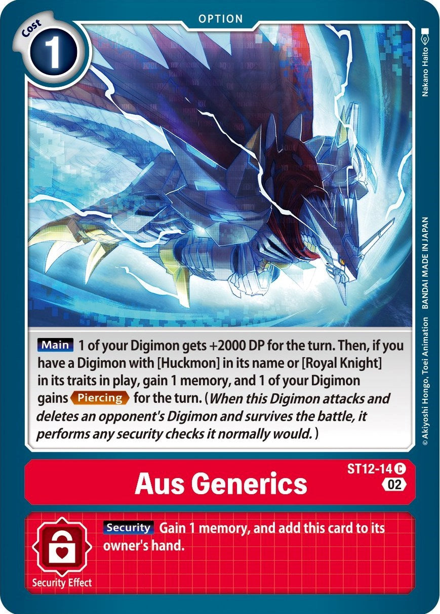 Aus Generics [ST12-14] [Starter Deck: Jesmon] | Cracking-Singles