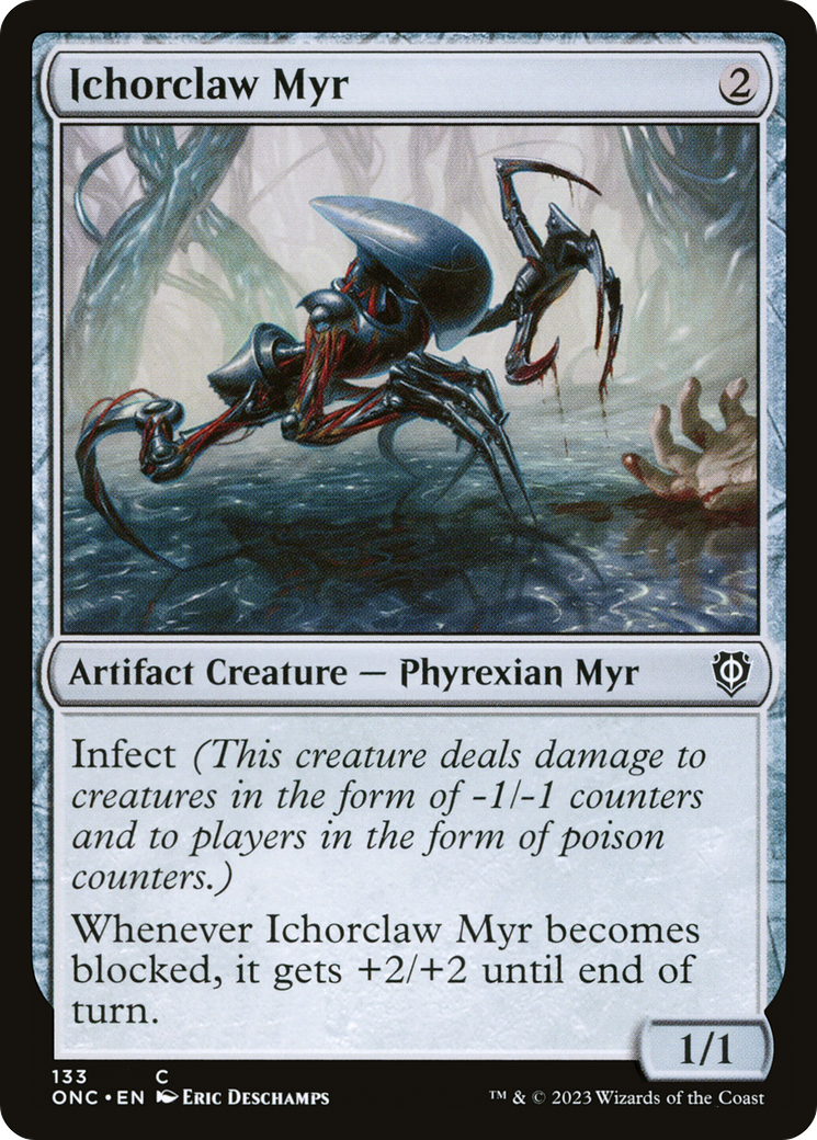 Ichorclaw Myr [Phyrexia: All Will Be One Commander] | Cracking-Singles