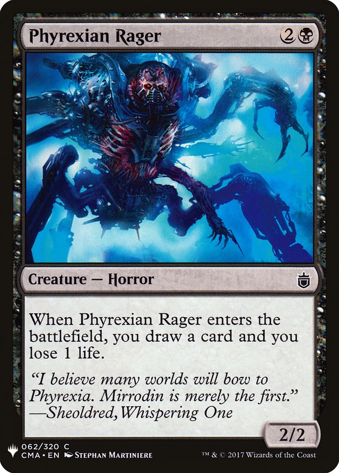 Phyrexian Rager [Mystery Booster] | Cracking-Singles