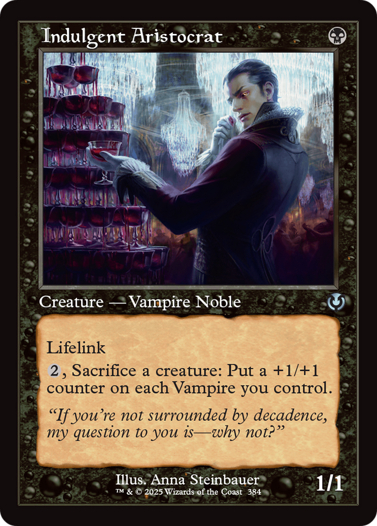 Indulgent Aristocrat (Retro Frame) [Innistrad Remastered] | Cracking-Singles