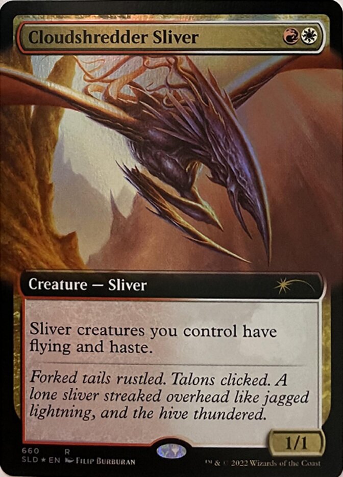 Cloudshredder Sliver (Extended Art) [Secret Lair Drop Promos] | Cracking-Singles