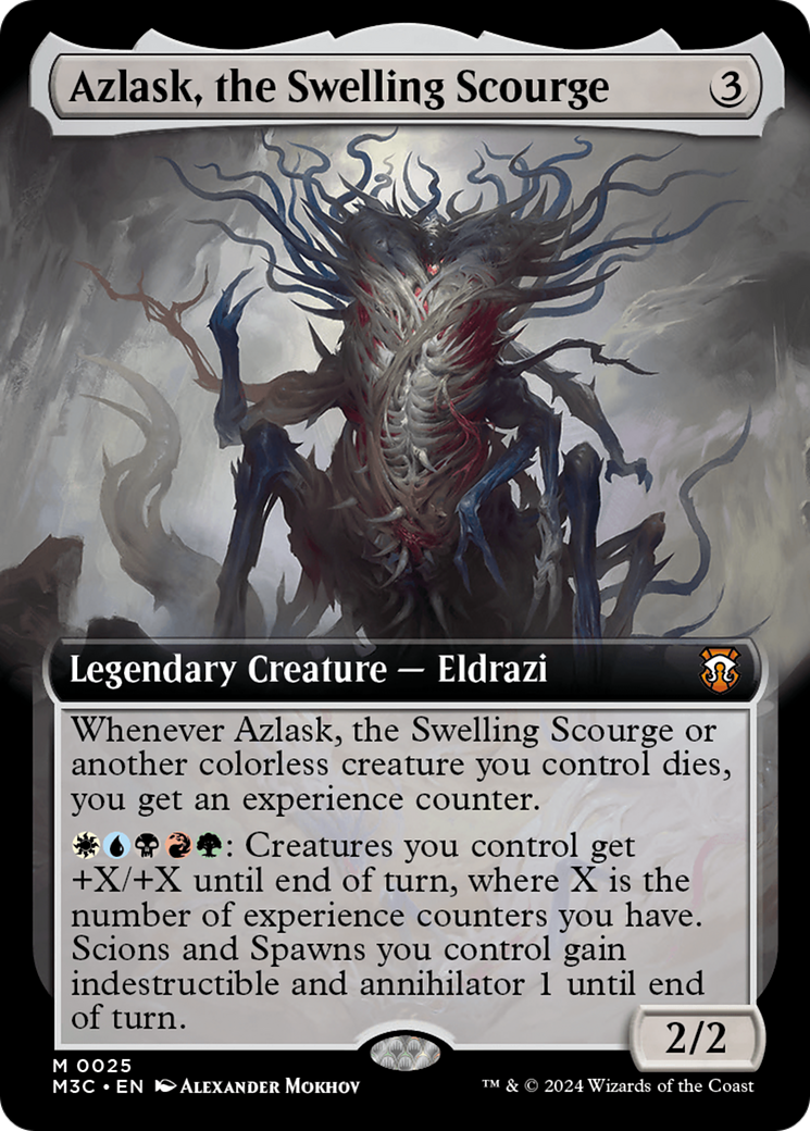 Azlask, the Swelling Scourge (Extended Art) [Modern Horizons 3 Commander] | Cracking-Singles