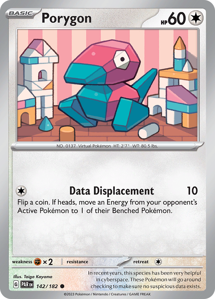 Porygon (142/182) [Scarlet & Violet: Paradox Rift] | Cracking-Singles